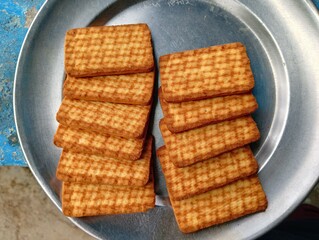 cookies on a plate
