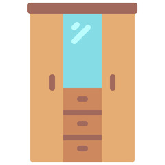 Wardrobe Mirror Icon