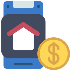 Mobile App Sales Icon