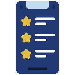 Obraz premium Mobile Reviews Icon
