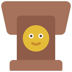 Happy Podium Icon