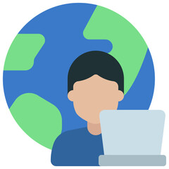 Global Freelancer Icon