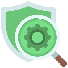 Protection Process Analysis Icon