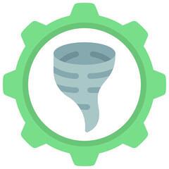 Natural Disaster Management Icon