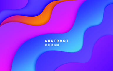 Abstract colorful modern elegant design background. liquid dynamic shapes abstract composition. liquid abstract background. modern elegant design background. illustration vector 10 eps.