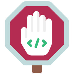 Stop Code Action Icon