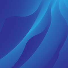 Abstract background curves in blue tones. Blue shape vector illustration.