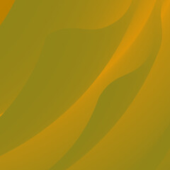 Abstract background curves in yellow tones. Yellow shape vector illustration.