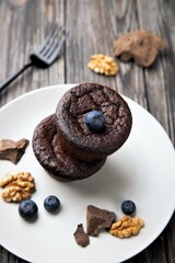 chocolate muffins