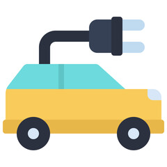 Electric Car Icon