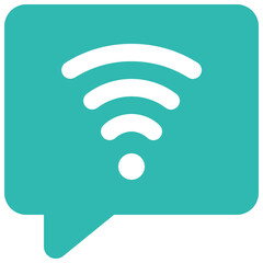 Wifi Message Icon