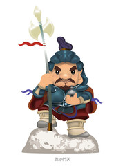 Obraz premium 七福神 毘沙門天