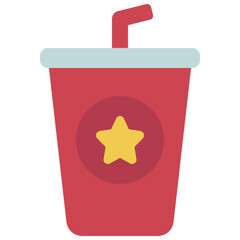 Cinema Drink Cup Icon