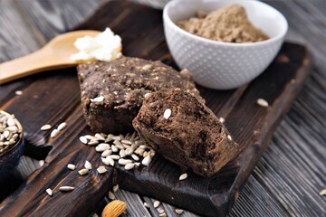 home-made keto bread