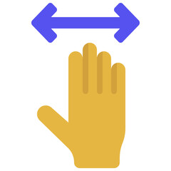 Swipe Right And Left Icon