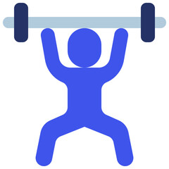 Power Lifter Person Icon