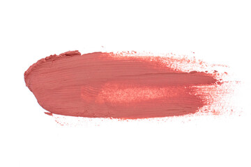 Lip stick pink red orande smudge background texture- Image