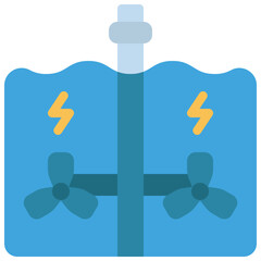 Tidal Power Icon