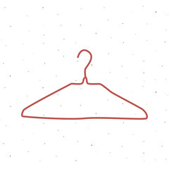 Vector hand drawn flat colorful illustration