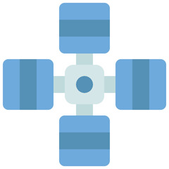 Complex Satellite Dish Icon © Juicy Studios LTD