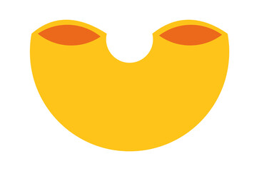 Pasta icon. Italian food noodles and macaroni. Vector illustration