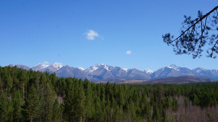 Overview of the Eastern Sayan Mountains