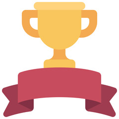 Trophy Banner Icon