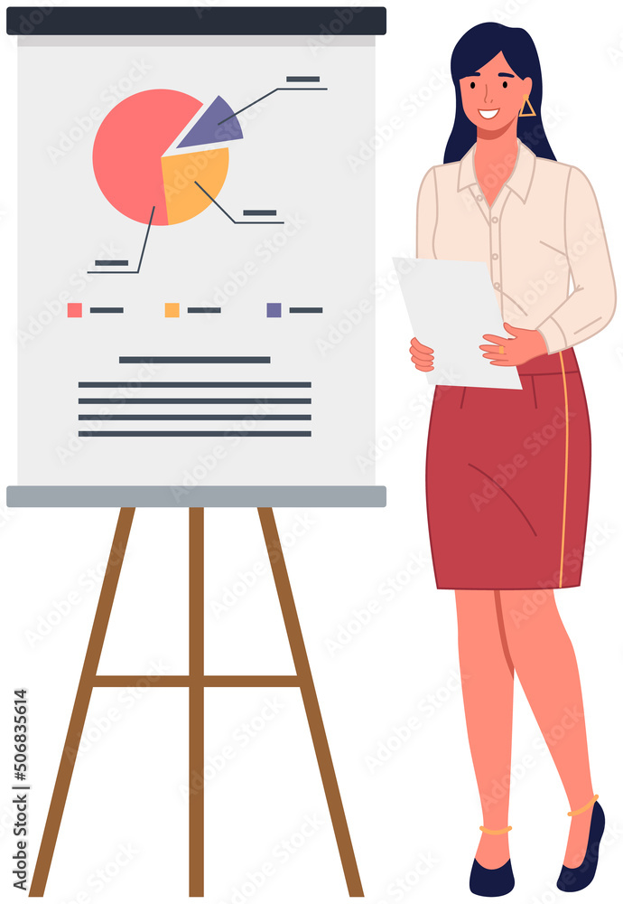Aufkleber data analysis research statistics concept. work with statistics, strategy, business development. fem