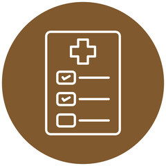 Medical Prescription Icon