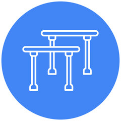 Parallel Bars Icon