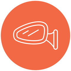 Side Mirror Icon