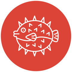 Puffer Fish Icon