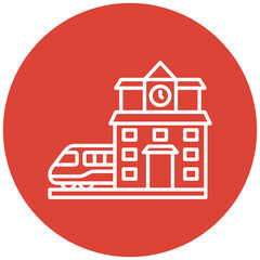 Train Station Icon