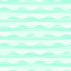 Abstract Sky Blue Wavy Pattern