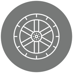 Fototapeta premium Tire Icon