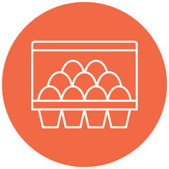 Egg Carton Icon