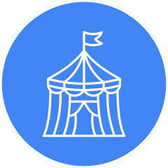 Circus Tent Icon
