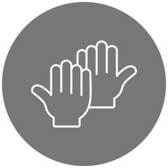 Obraz premium Hi 5 Icon