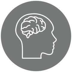 Human Brain Icon