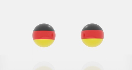 Germany countries flag icon or symbols