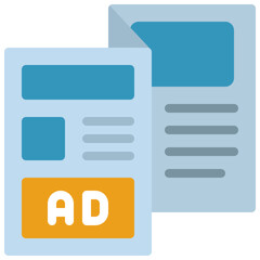 Brochure Ad Icon