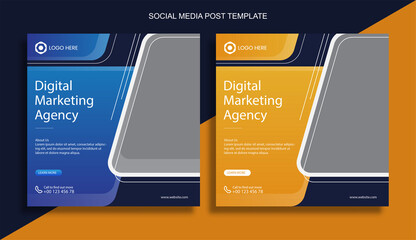 Digital marketing agency social media post