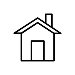 home house new icon simple vector