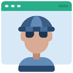 Website Criminal Icon