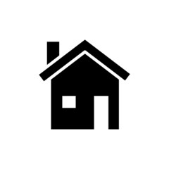 Fototapeta na wymiar home house new icon simple vector
