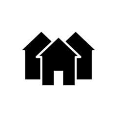 home house new icon simple vector