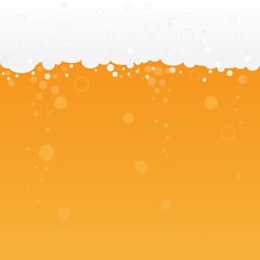 Seamless beer pattern beers foam texture drink theme alcohol bubbles background