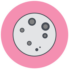 Moon Icon Design