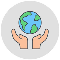 Earth Day Icon Design
