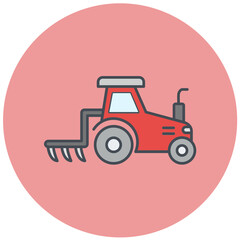 Plow Icon Design